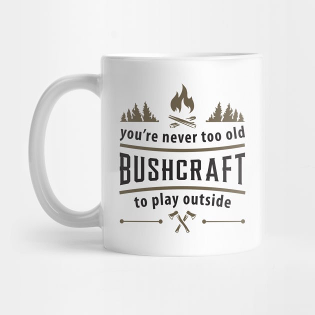 Survival Bushcraft Nature Camping Outdoor Gift by T-Shirt.CONCEPTS